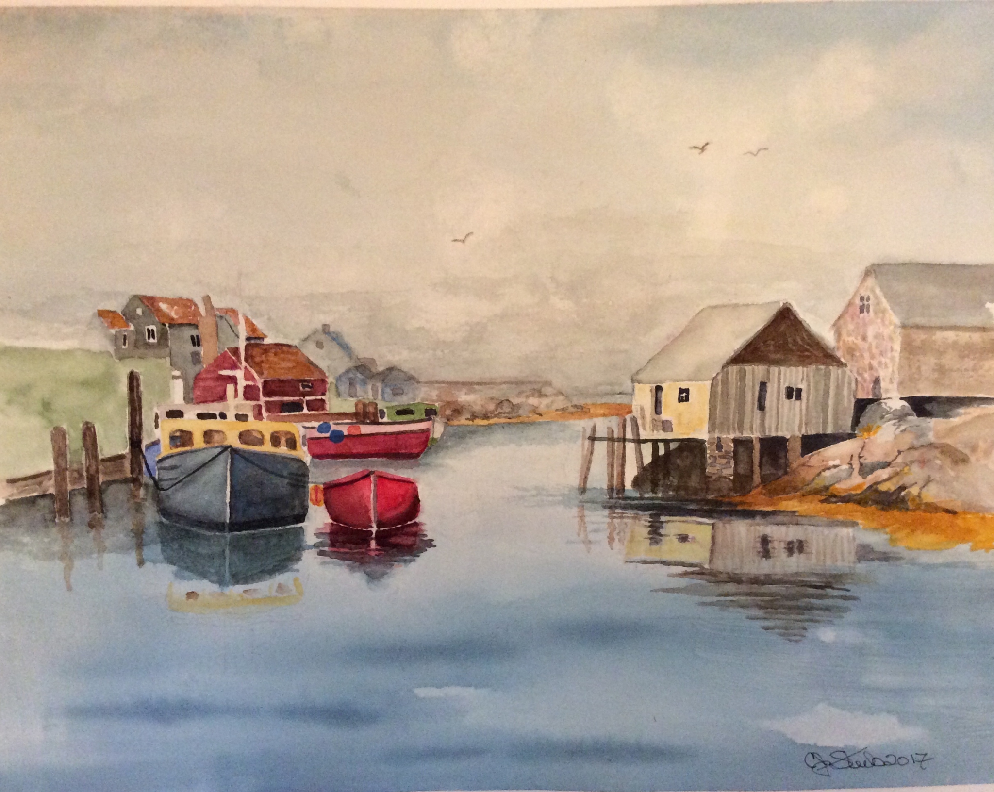 Click here to view Peggy’s Cove  by Cydney J. Steeb