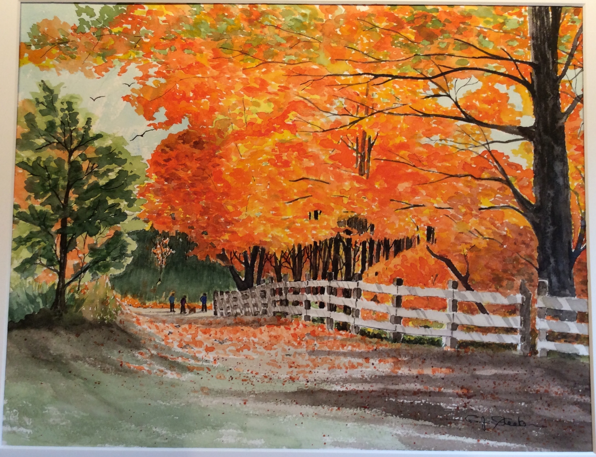 Click here to view Fall Stroll by Cydney J. Steeb