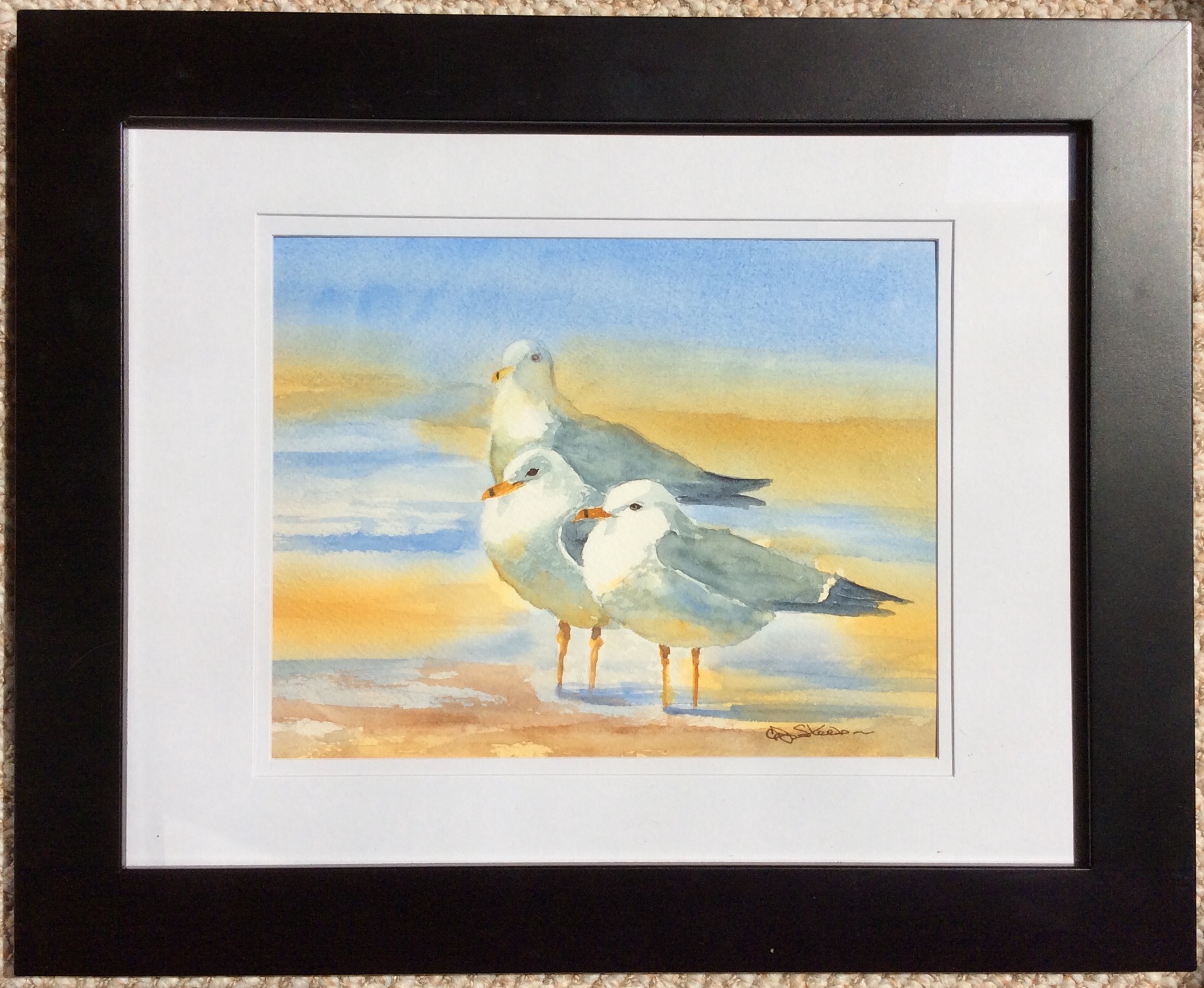 Click here to view Gulls Chillin by Cydney J. Steeb