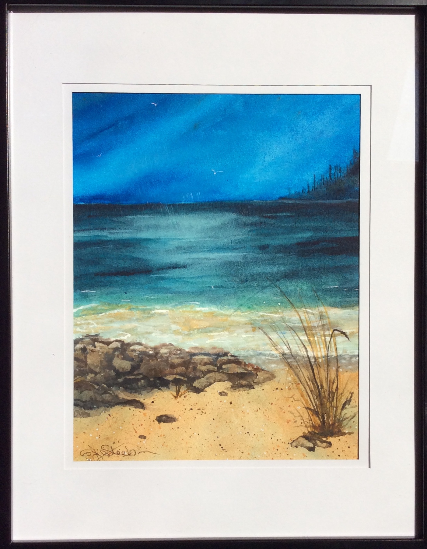 Click here to view Dusk at the Beach  by Cydney J. Steeb