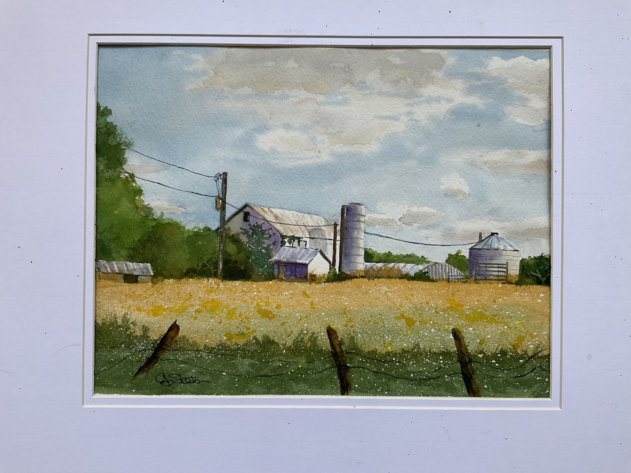 Click here to view Sunny Day at the Farm by Cydney J. Steeb